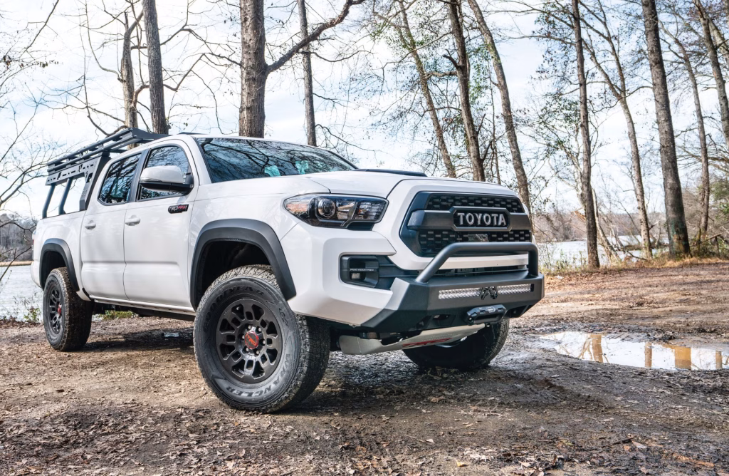 Toyota Tacoma custom built for fishing